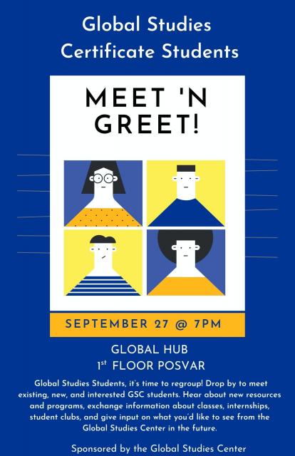 Global Studies Certificate Students