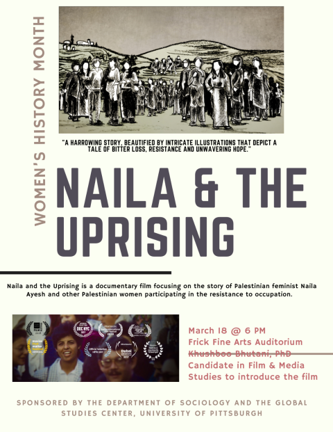Naila and the Uprising flyer