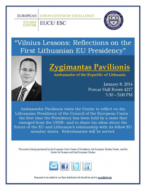 Lithuanian Ambassador flyer