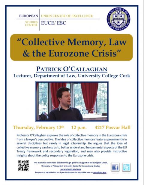 Collective Memory, Law and the Eurozone Crisis