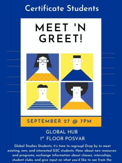Global Studies Certificate Students