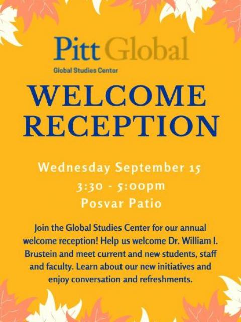 Welcome Reception